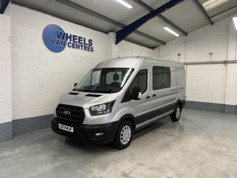 2024 Ford Transit 2.0 350 EcoBlue Trend Crew Van Double Cab 5dr Diesel Manual L3 H2 Euro 6 (s Com...