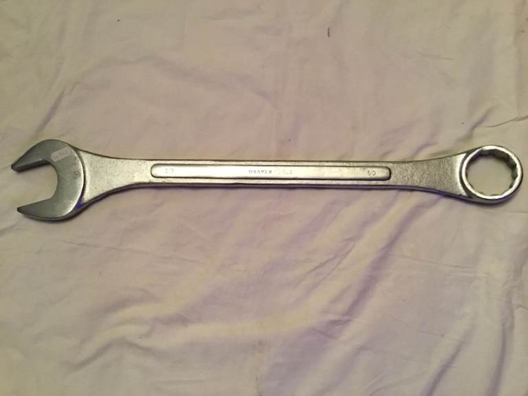 NEW Draper 50mm Combination Spanner 625mm Long