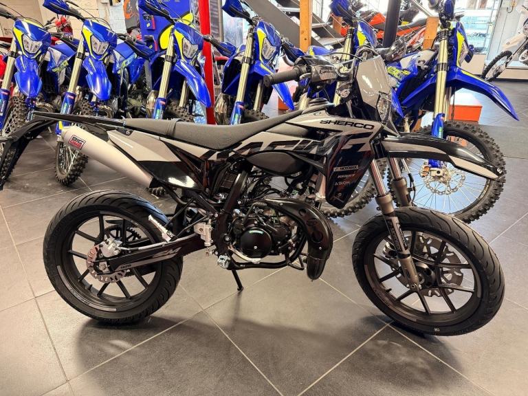 Sherco 50 SM-R FACTORY NEW 2025 BLACK EDITION AT CRAIGS MOTORCYCLES 