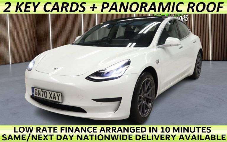 2020 70 TESLA MODEL 3 STANDARD RANGE PLUS SALOON 4DR ELECTRIC AUTO RWD (241 BHP)