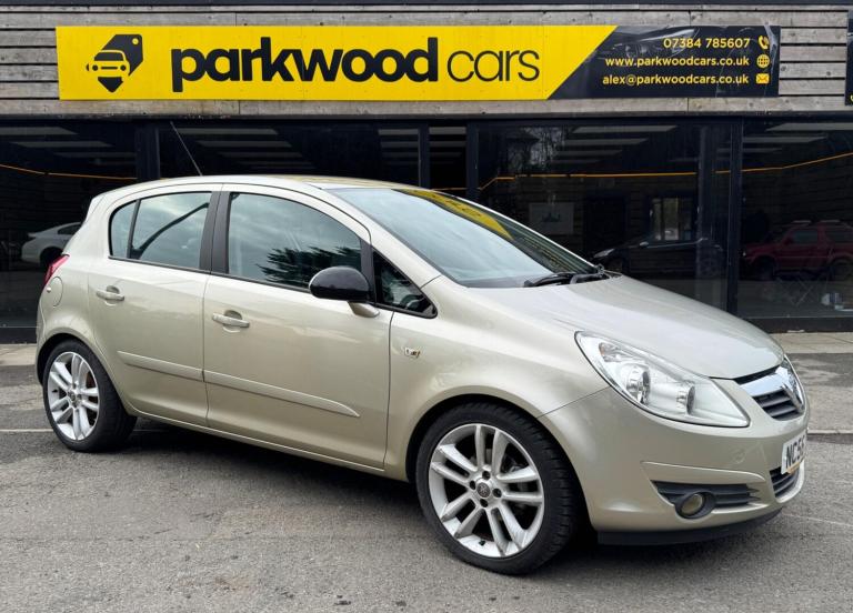 2007 Vauxhall Corsa 1.4i 16v Design 5dr (a/c) HATCHBACK Petrol Automatic