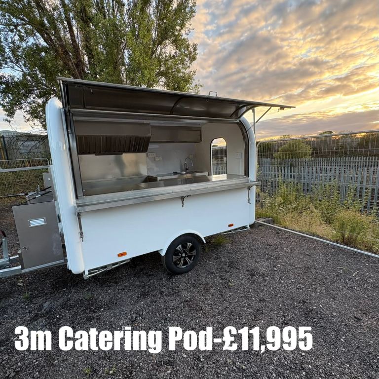 New 2.8m Food Trailer for Sale/New Catering Trailer for Sale/UK DELIVERY