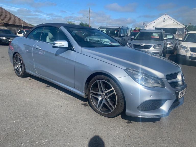 2014 Mercedes-Benz E Class E220 CDI AMG Sport 2dr 7G-Tronic CONVERTIBLE DIESEL Automatic