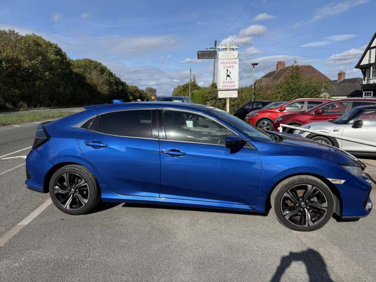 HONDA CIVIC 1.0 VTEC Turbo EX Blue Auto Petrol 2018