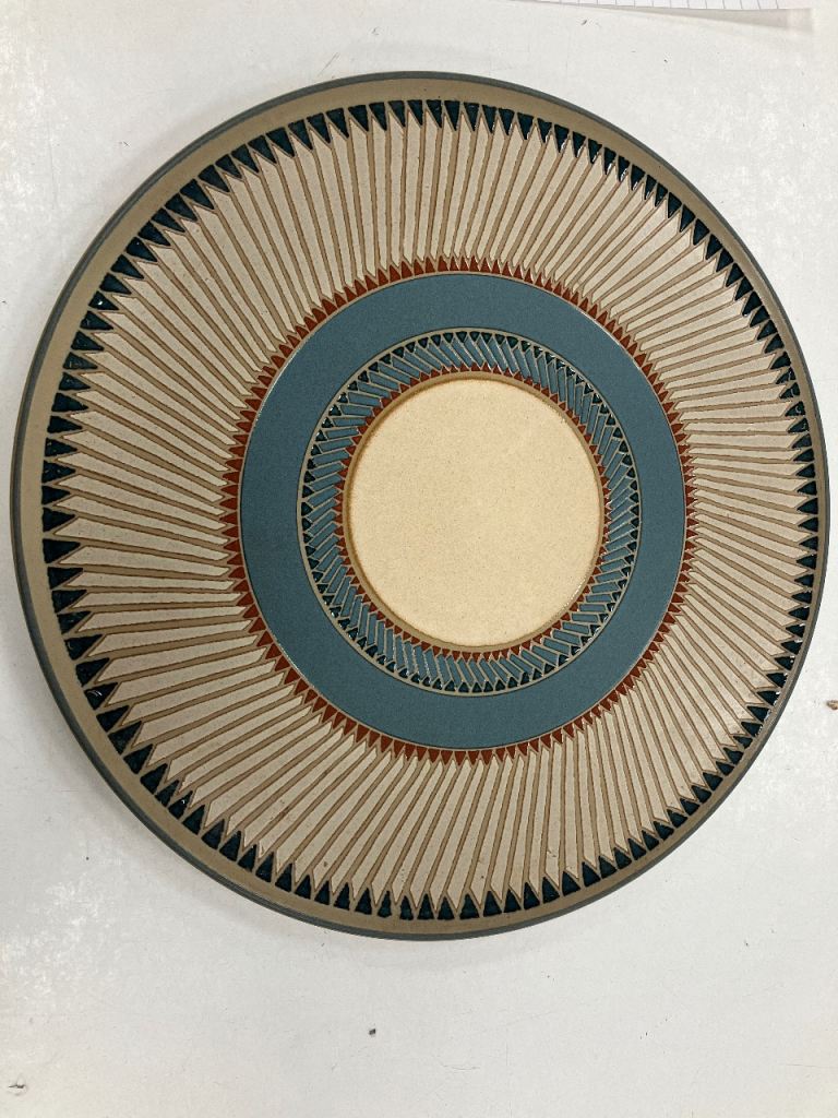 Denby Stoneware Luxor round platter