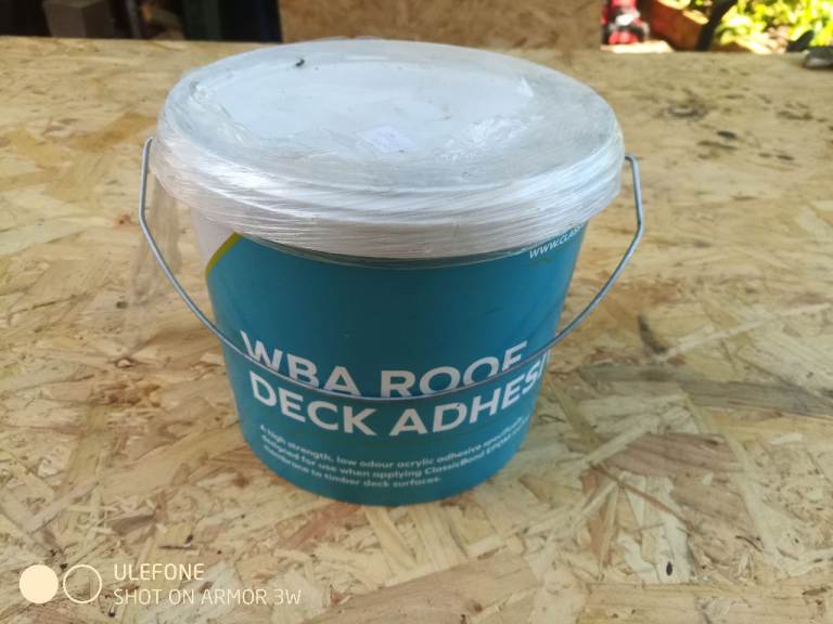WBA Roof Deck Adhesive 5 litre – New, Unopened Tub