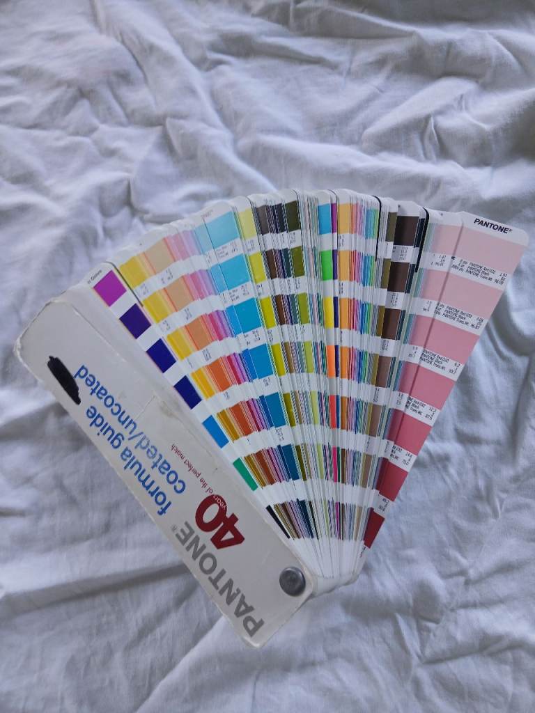 Pantone Book, coated/uncoated - Used.