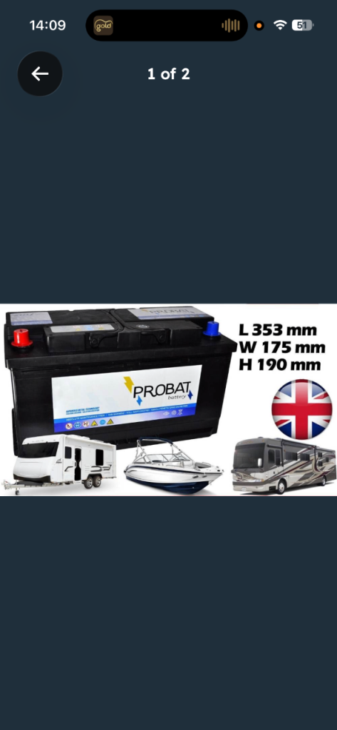 BRAND NEW 12V Leisure Battery – 130AH High Power