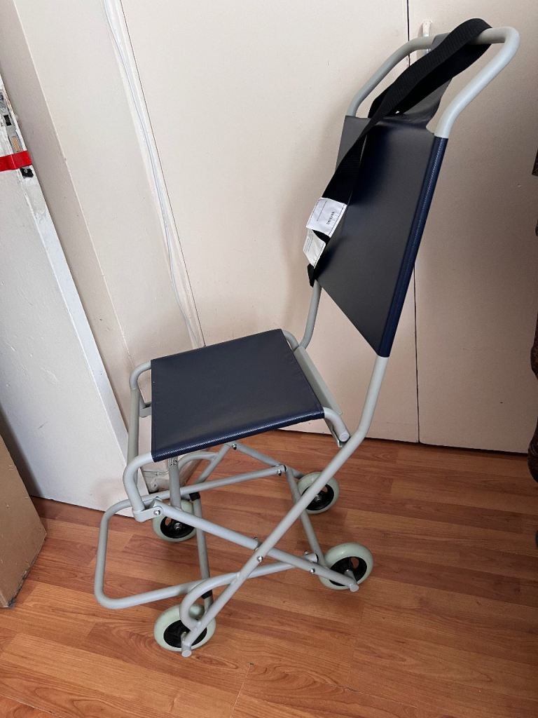 Roma Medical 1824 Grey Attendant Propelled Chair – As New