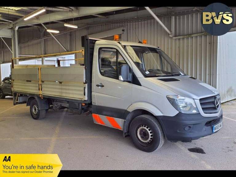 2015 Mercedes-Benz Sprinter 2.1 313 CDI Chassis Cab 2dr Diesel Manual RWD L3 (129 bhp) Dropside T...