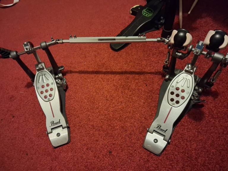 Pearl Eliminator Double Bass Drum Pedal – Good Condition