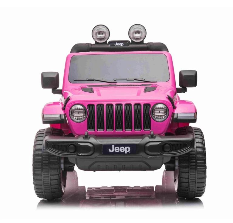 Official Rubicon Jeep Wrangler Ride On 12V Parental Control