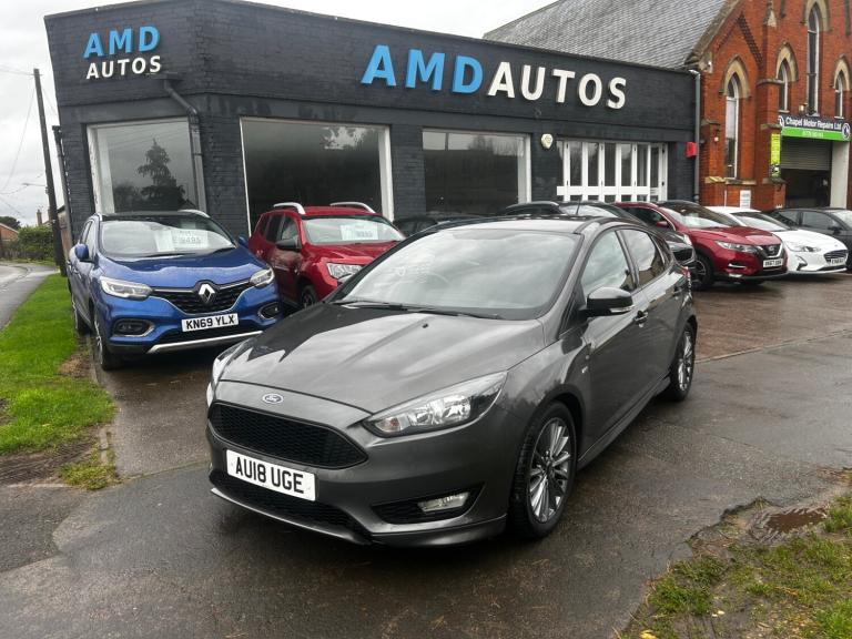 2018 Ford Focus 1.0 EcoBoost 140 ST-Line Navigation 5dr HATCHBACK Petrol Manual