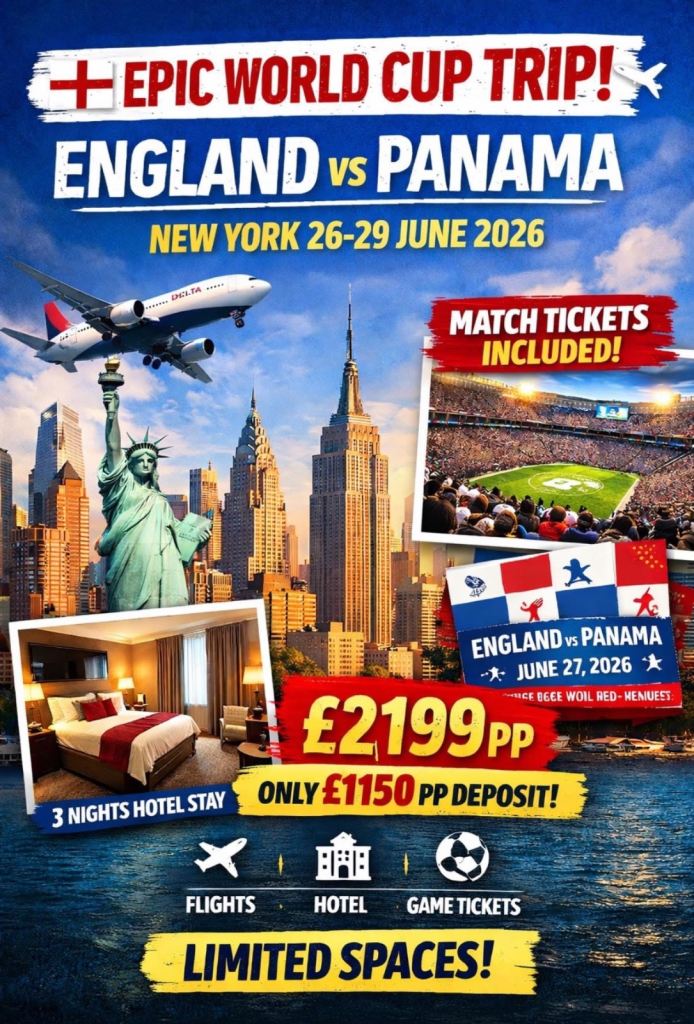 England v Panama World Cup tickets 
