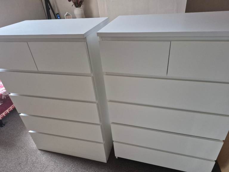 Ikea Malm Drawers x2