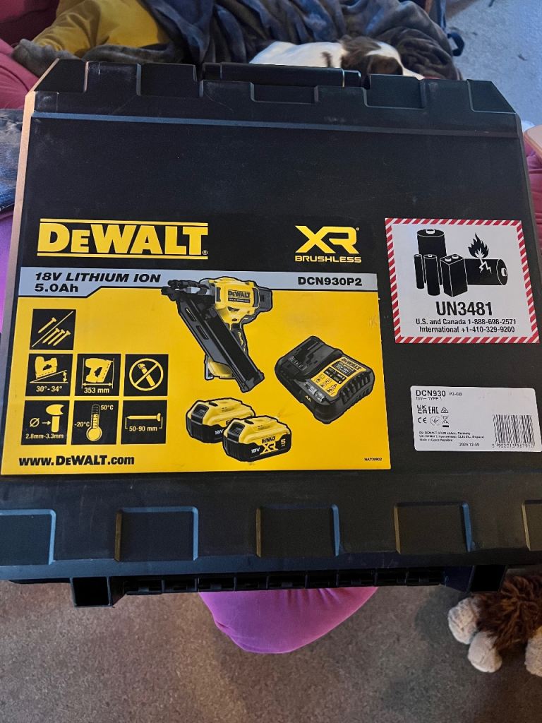 Dewalt stage 1 nail gun