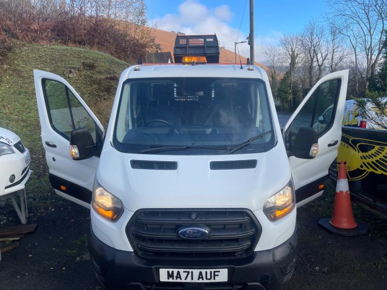 2021 Ford Transit 2.0 EcoBlue 130ps CREW-CAB DROPSIDE TIPPER Dropside Tipper Diesel Manual