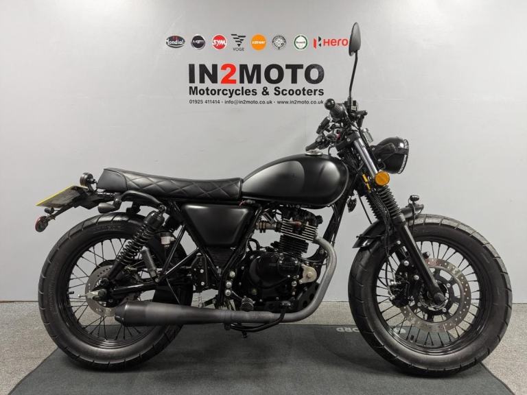 2022 (72) Mutt Fat Sabbath 125 in Black