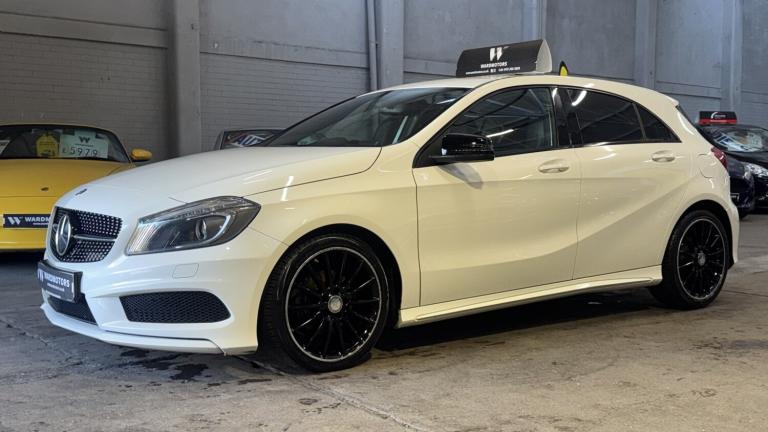 MERCEDES-BENZ A CLASS 1.5 A180 CDI AMG Night Edition Diesel White 5dr