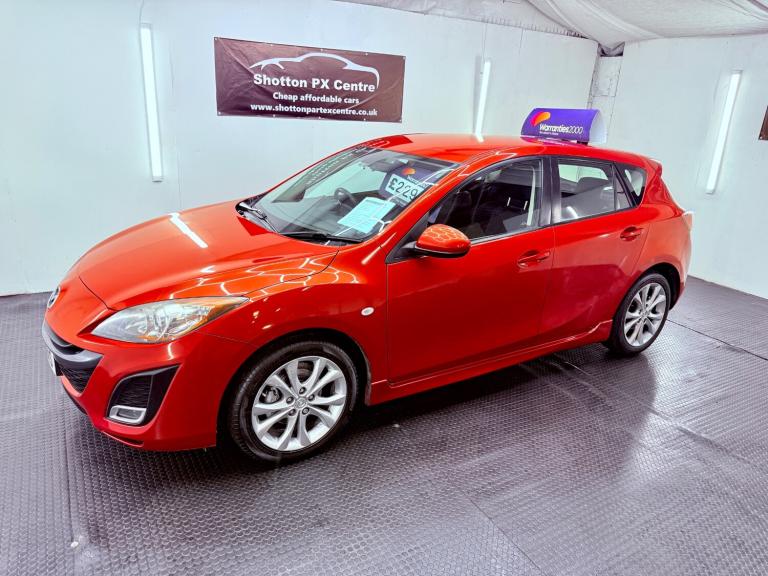 2010 60 MAZDA 3 1.6 TAKUYA PETROL MANUAL PEARL RED SMART FAMILY CAR 