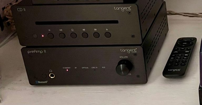 Tangent CD II and PreAmp II Hi-Fi Separates with Remote