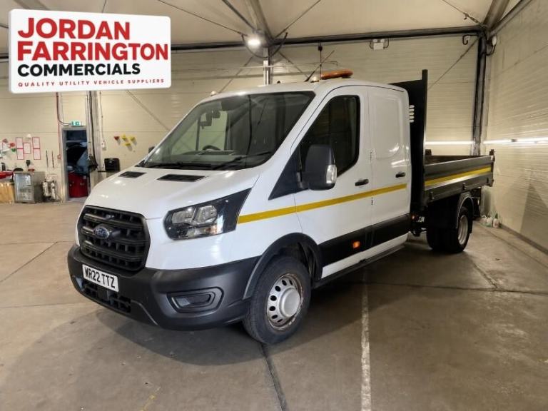 2023 FORD TRANSIT 350 RWD EURO 6 STEEL BODY TOOL-POD STORAGE DUEL REAR WHEEL FSH