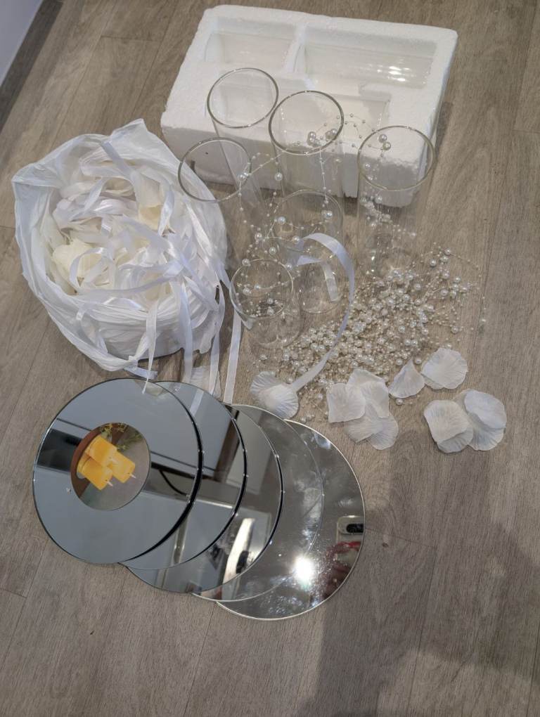 Elegant Wedding Table Decoration Bundle – Complete Styling Set