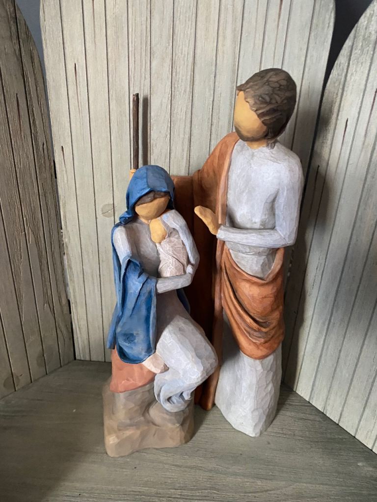 Willow tree the Christmas story. Nativity 2 piece