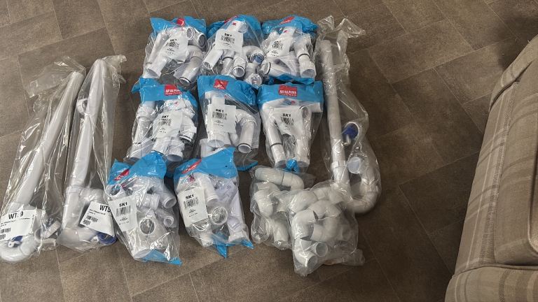 Sink waste kits etc