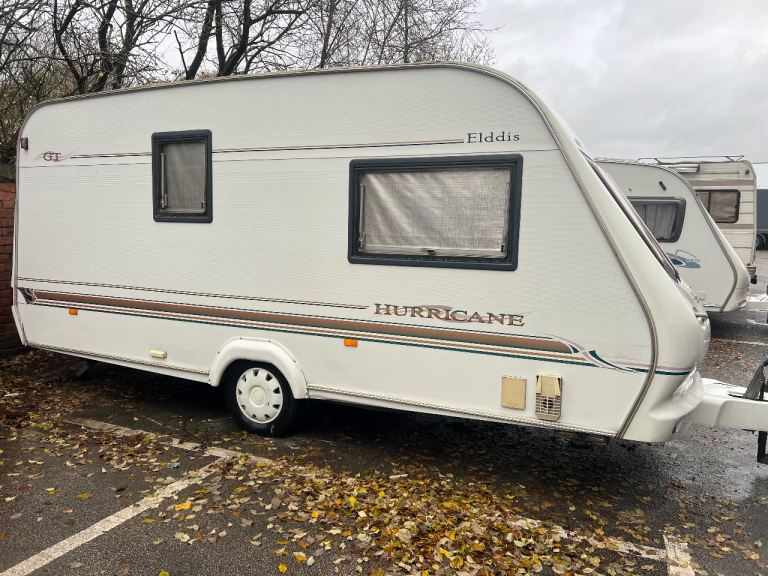 Elddis Hurricane with awning. Can deliver.