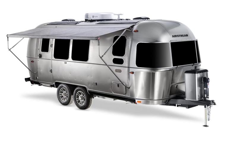 2025 Airstream 684 Replica Caravan Silver Bullet Brand New Fixed Bed Solar Panel