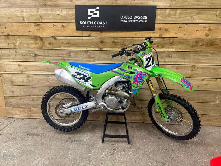 KAWASAKI KX 450 2024 50TH ANNIVERSARY ONLY 10 HOURS ON THE METER