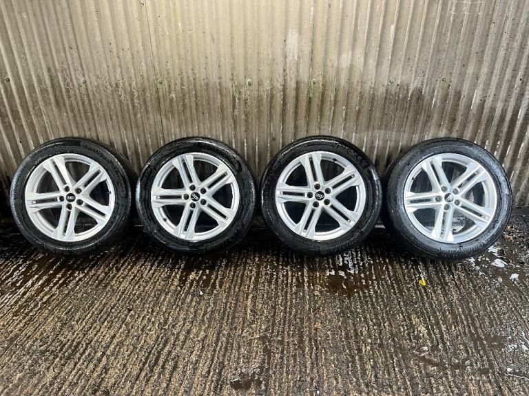 Genuine 19” Audi Q5 S Line alloy wheels - 5x112
