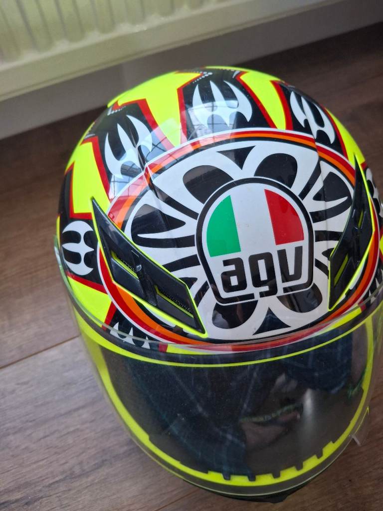 AGV Motorcycle Helmet - Valentino Rossi Design, Good Condition
