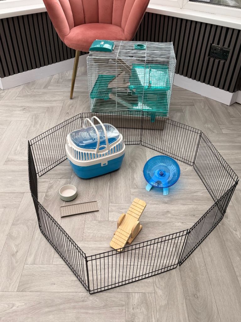 Hamster Cage & Accessories 