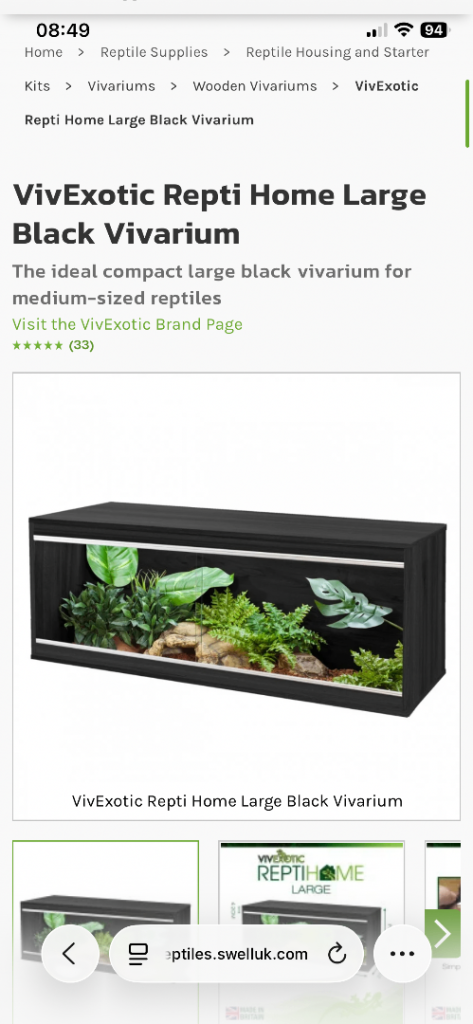 Vivexotic vivarium 