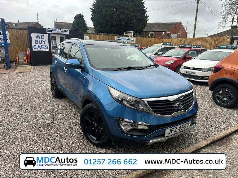 2012 Kia Sportage 2.0 CRDi KX-2 5dr AWD 4x4, TOW BAR, LEATHER SEATS, TWIN PAN ROOF, HPI CLEAR EST...