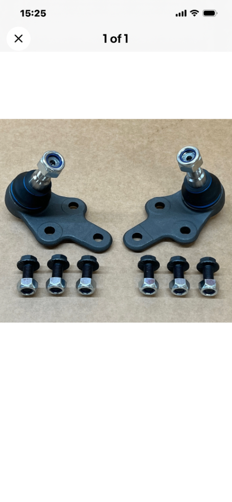 2 Ford focus bottom ball joints 2006/ 2012 21mm 