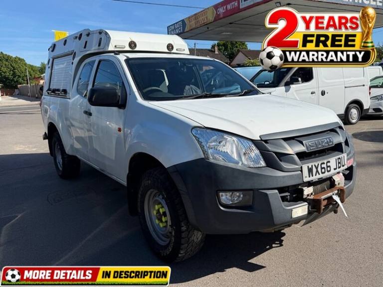 2017 Isuzu D-Max 2.5 TD Pickup 4dr Diesel Manual 4x4 (192 g/km, 161 bhp) Pickup Diesel Manual