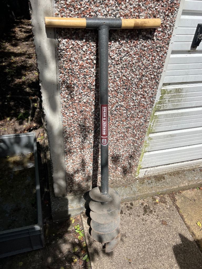Spear & Jackson Post Hole Auger Screw – Good Condition