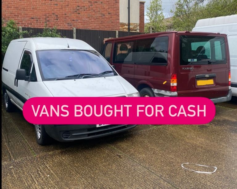 SCRAP YOUR CAR VAN CAMPERVAN 