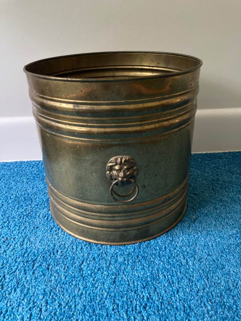 Brass Log Bucket