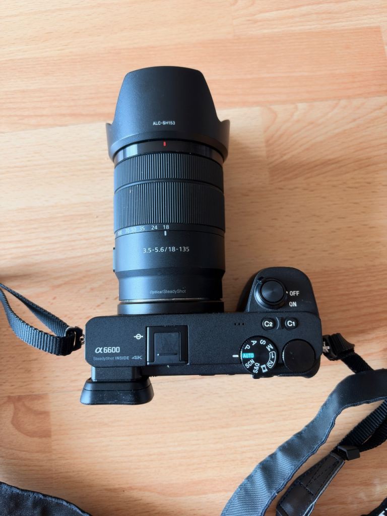 Sony A6600 + 18-135mm OSS Lens + Accessories – Only 6,942 Shutter Count