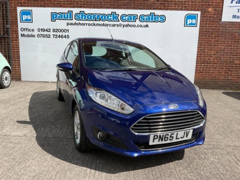 2015 Ford Fiesta 1.2 ZETEC 3DR Manual Hatchback Petrol Manual