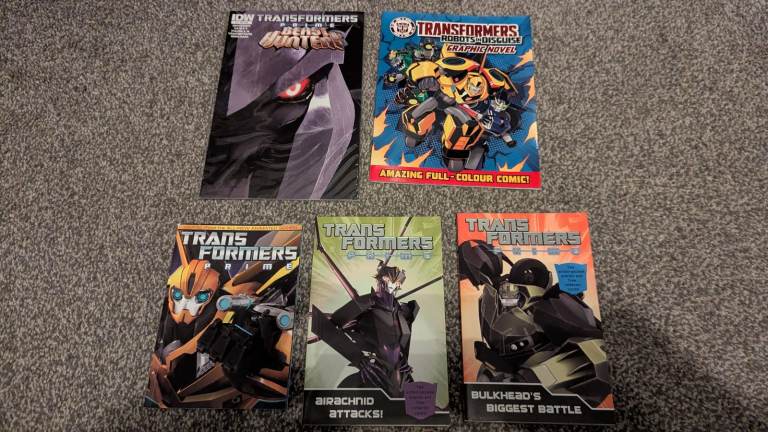 Transformers Aligned Continuity Comic & Book collection