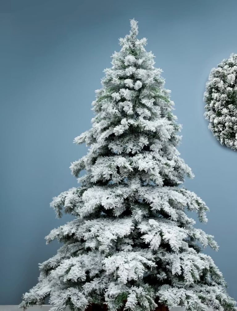 🎄 5ft Snow White Fir Artificial Christmas Tree – Excellent Condition