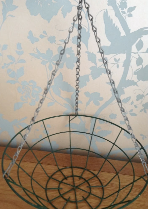 14 inch Hanging Basket with Chains FREE