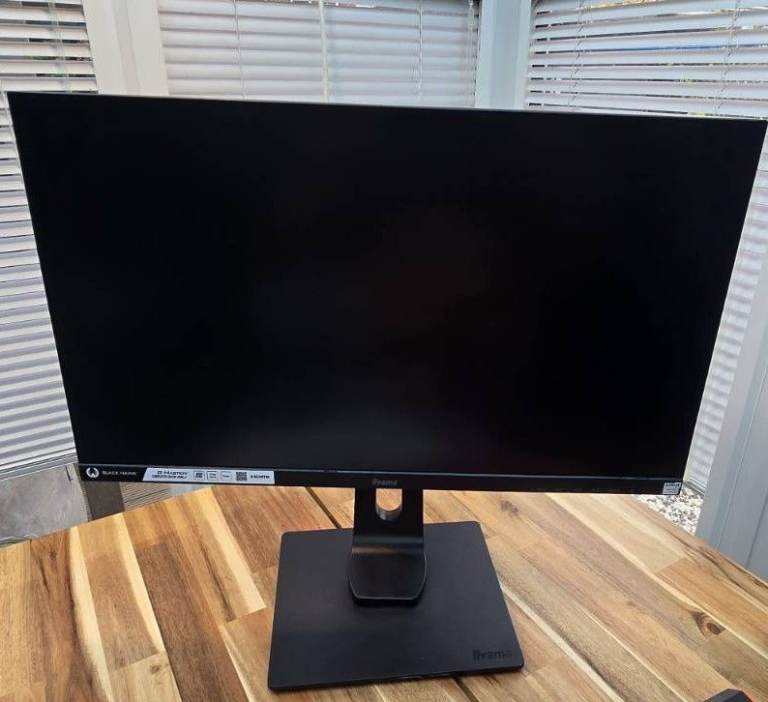 Matched pair of iiyama G-Master GB2530HSU 24.5" monitors — dual-screen setup £90 ono (pair)