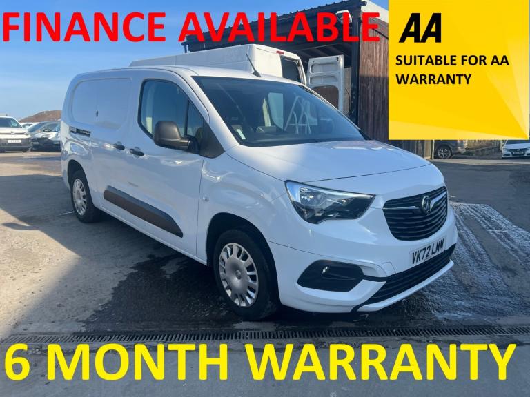 2022 Vauxhall Combo 2300 1.5 Turbo D 100ps H1 Sportive Van PANEL VAN Diesel Manual
