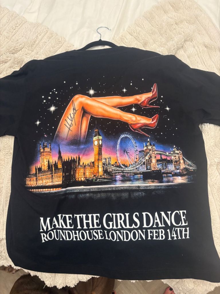 Hugel DJ signed t-shirt 